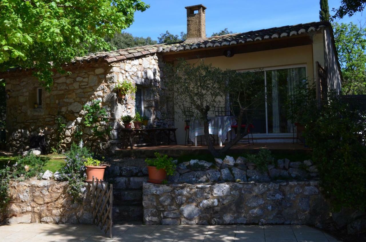 Villa Sous Les Chenes Lussan  Esterno foto