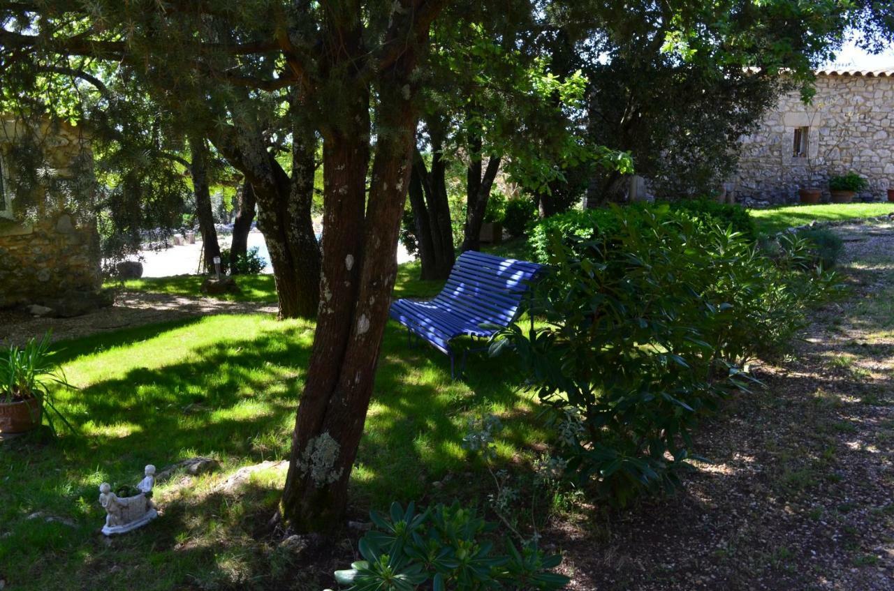 Villa Sous Les Chenes Lussan  Esterno foto